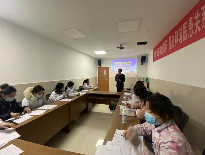 涪陵冉显会中医医院开展冬季消防安全知识培训